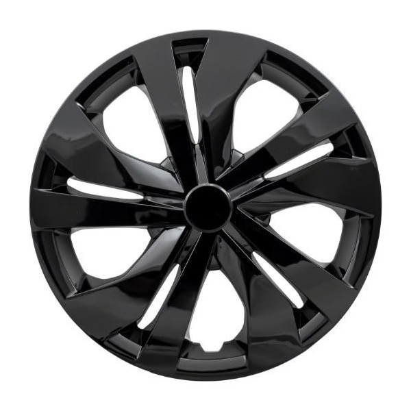 Coast2Coast 15", 5 Split Spoke, Gloss Black, Plastic, Set Of 4 IWC53515BLK - main